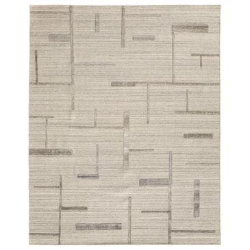 Feizy Longridge 5" x 8" Ivory Area Rug, , large