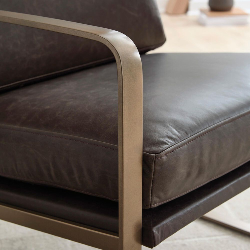 Ashley Bradett Accent Chair in Dark Brown, , large