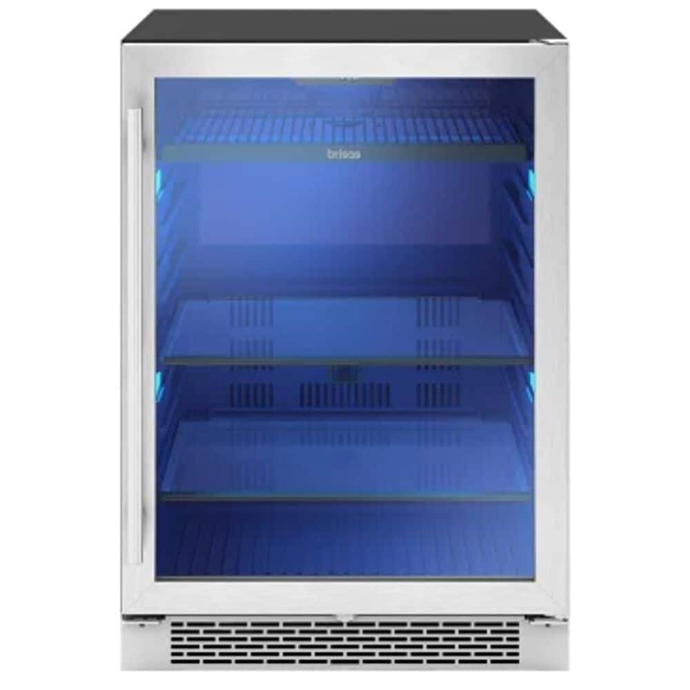 Zephyr Brisas by Zephyr 24" Single Zone Beverage Cooler with PreciseTemp in Stainless Steel, , large