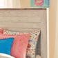 Ashley Willowton 4-Piece Full Storage Bedroom Set in Whitewash, , large