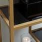 Ashley Frankwell Wall Unit in Gold and Gray, , large