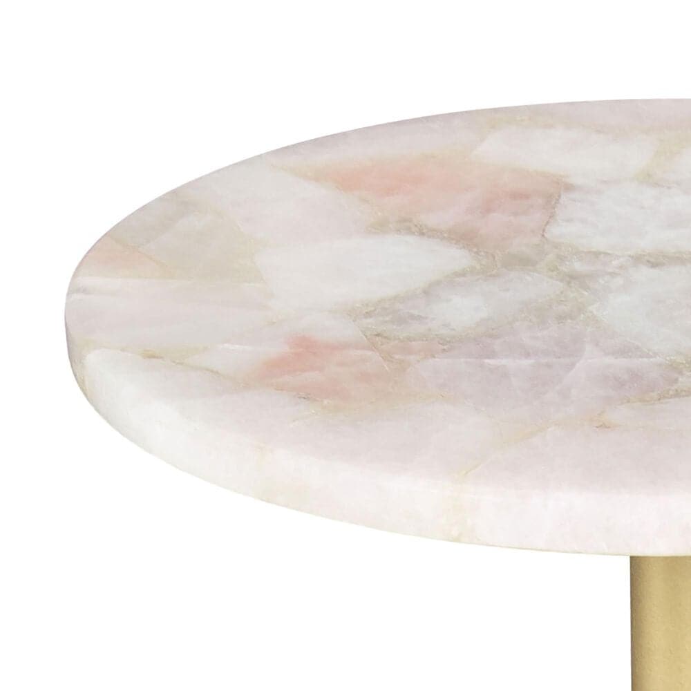 Steve Silver Rosie Rose Chairside End Table in Rose, , large