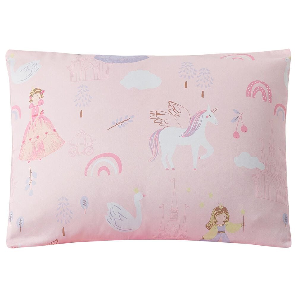 Peking Handicraft Fairytale Princess 2-Piece Twin/Twin XL Comforter Set in Pink, , large