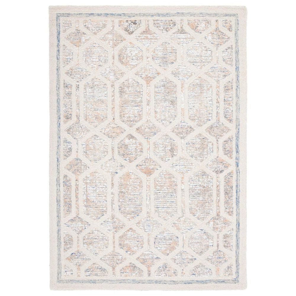 Safavieh Artistry ARR665D 4" x 6" Ivory and Gold Area Rug, , large
