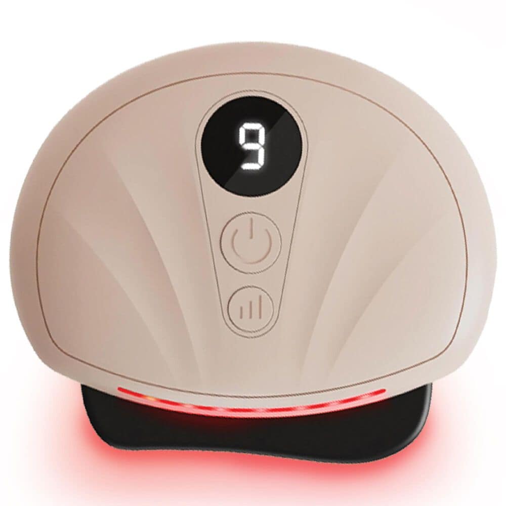 GAIAM Vibrate Heat Massage GuaSha in White, , large