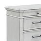 Ashley Kanwyn 3 Drawer Nightstand in Distressed Whitewash, , large