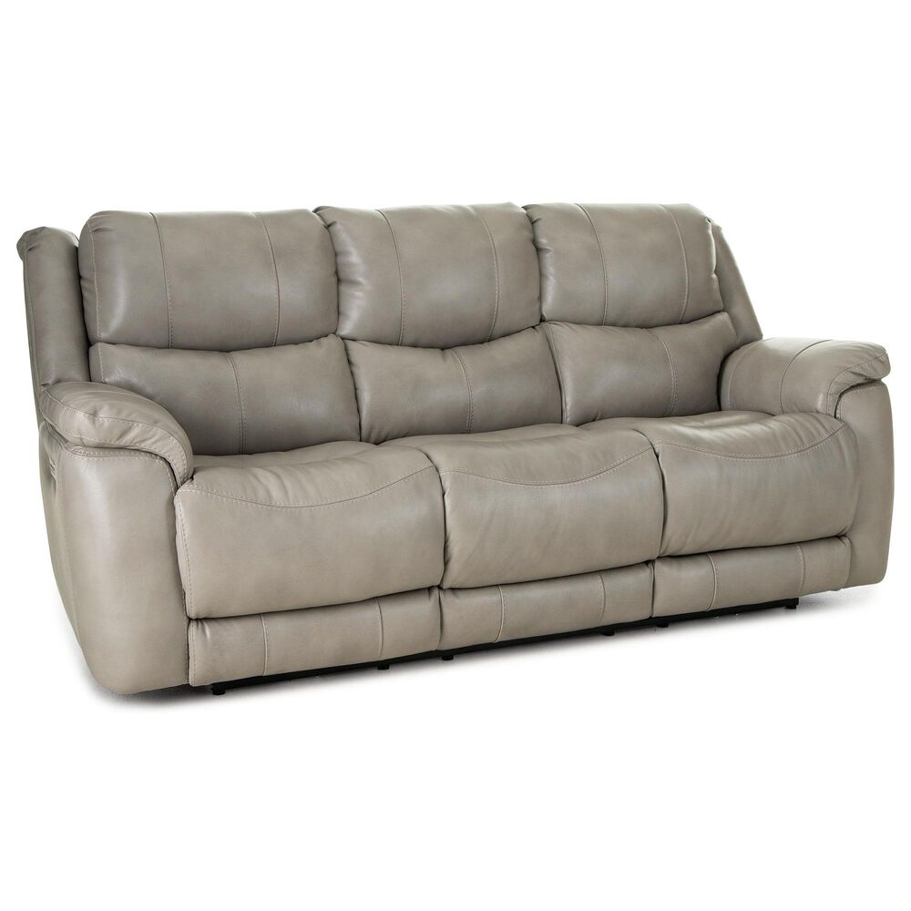 Homestretch Galaxy Power Reclining Sofa in Mushroom, , large