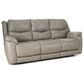 Homestretch Galaxy Power Reclining Sofa in Mushroom, , large