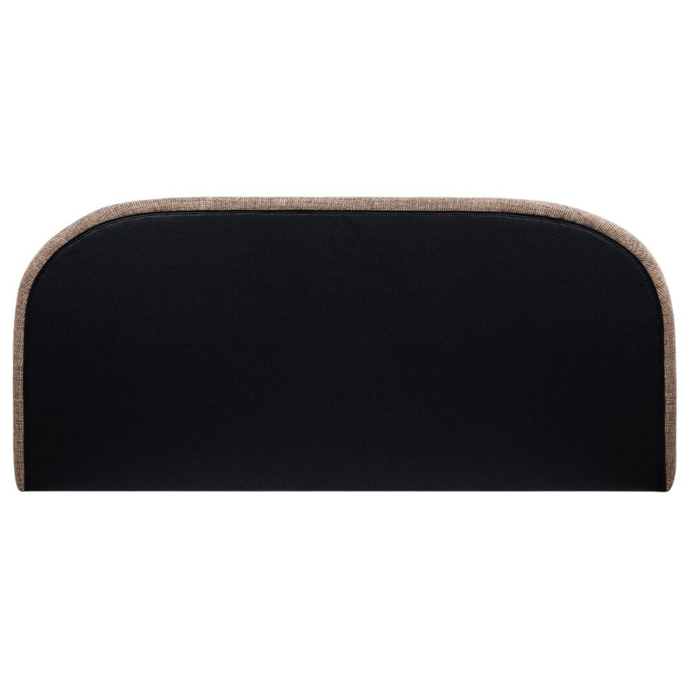 Jennifer Taylor Home Archie King Upholstered Platform Bed in Taupe Brown, , large