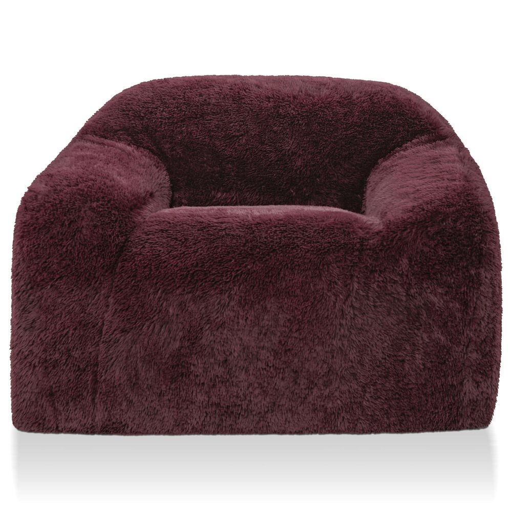 Furniture of America Phael Accent Chair in Red Wine, , large