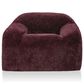 Furniture of America Phael Accent Chair in Red Wine, , large