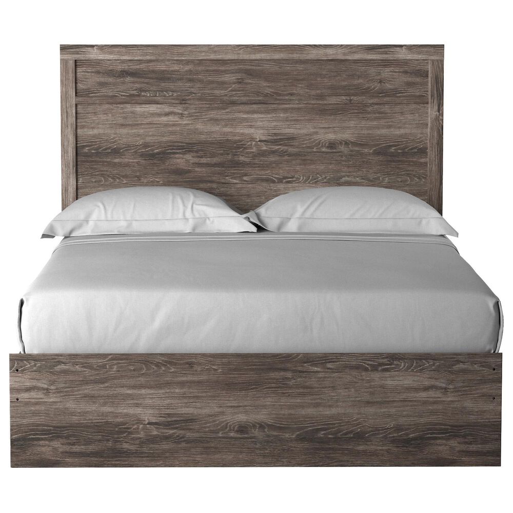 Ashley Ralinksi Queen Panel Bed in Gray, , large