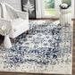 Safavieh Madison MAD603D-9 9" x 12" Cream/Navy Area Rug, , large