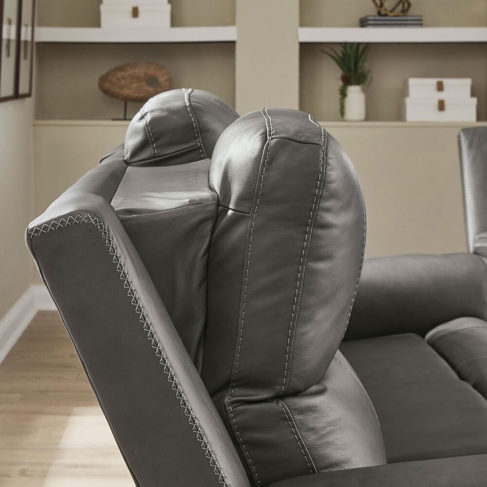 Ashley Bleckley Power Reclining Sofa in Anchor, , large