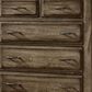 Viceray Collections Maple Road 5 Drawer Chest in Maple Syrup, , large