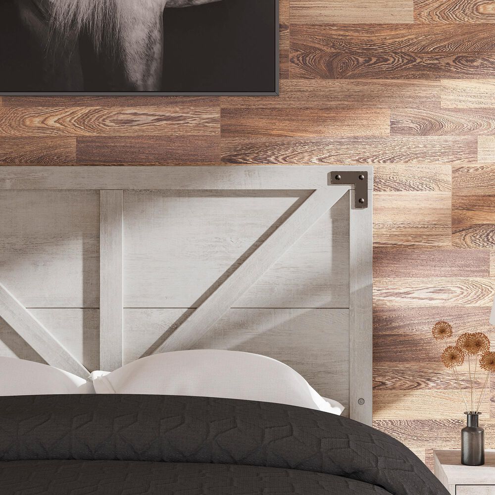 Ashley Shawburn Full Platform Bed in Gray, , large