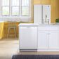 GE Appliances 24" Built-In Integrated Handle Dishwasher with Front Control and 52 dBA in White, , large