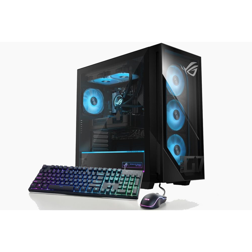 ASUS ROG G700 Gaming Desktop | Intel Core Ultra 7 265F - 16GB RAM - NVIDIA GeForce RTX 5070 Ti Graphics - 1TB SSD in Black, , large