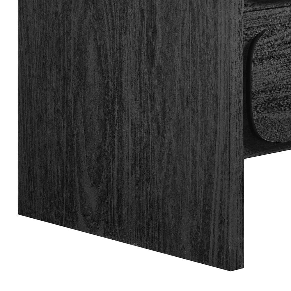 Modway Toscana 2 Drawer Nightstand in Black, , large