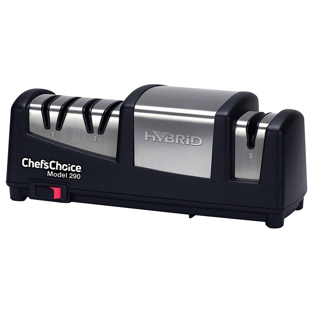 Chef&#39;s Choice 2-Stage Hybrid AngleSelect Diamond Hone Knife Sharpener in Black, , large