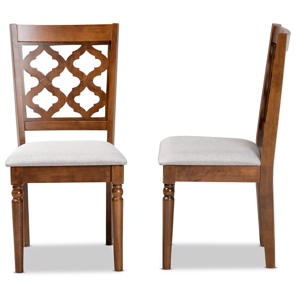 Baxton Studio Ramiro Side Chair in Walnut Brown (Set of 2), , large