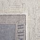 Safavieh Micro-Loop 2"3" x 8" Light Grey and Ivory Runner, , large