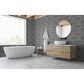 Emser Tubage Pewter 7" x 16" Porcelain Tile, , large