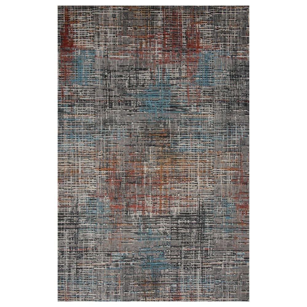 RIZZY Intrigue ITG111 Gray 5" x 8" Area Rug, , large