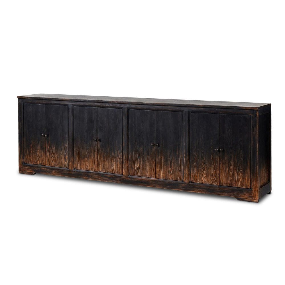 Four Hands It Takes An Hour Sideboard in Distressed Black, , large