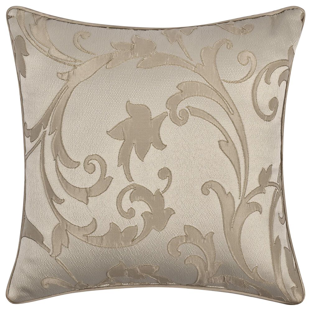 Royal Court Spectra 16" Square Throw Pillow in Taupe, , large