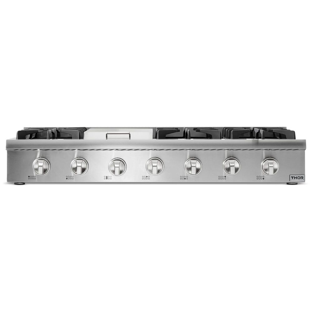 Thor Kitchen 48&quot; Professional Liquid Propane Cooktop in Stainless Steel, , large