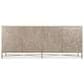 Hooker Furniture Westwood 90" Credenza in Polished Limestone and Silver, , large