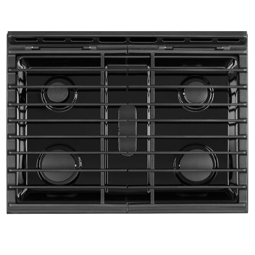 Whirlpool 5.8 Cu. Ft. Slide-In Gas Range with EZ-2-Lift Hinged Grates in Fingerprint Resistant Stainless Steel, , large