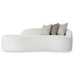 Bernhardt Ava 2-Piece Symmetrical Sectional in White, , large