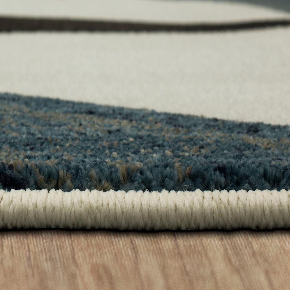 Stacy Garcia Home Fletcher 5&#39;3&quot; x 7&#39;10&quot; Indigo Area Rug, , large