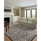 Loloi II Odette 5"3" x 7"9" Charcoal and Silver Area Rug, , large