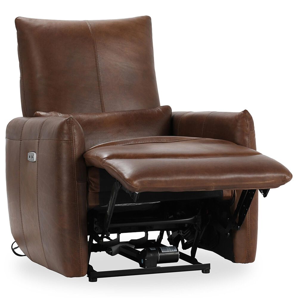 Classic Home Thaya Power Recliner Chair in Antique Brown, , large