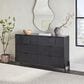 Walker Edison Paris 6-Drawer Dresser in Black, , large