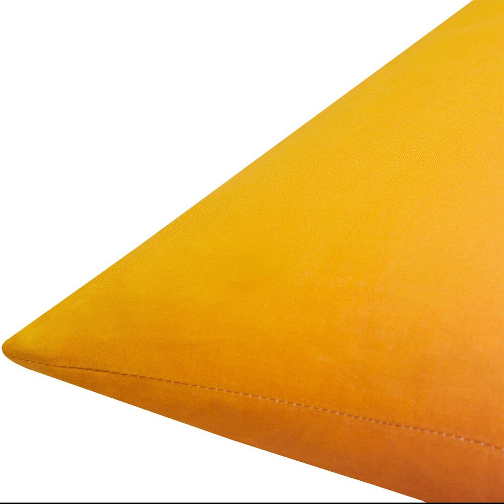 Surya Hyrum 20&quot; Square Throw Pillow in Mustard, Burnt Orange and Coral, , large