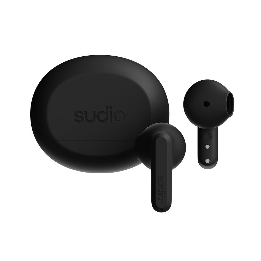 Sudio A3 True Wireless Earbuds in Black, , large