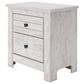 Ashley Makidern 2 Drawer Nightstand in Whitewash, , large