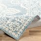 Surya Granada GND-2300 2"6" x 8" Pale Blue, Beige and Sky Blue Scatter Rug, , large