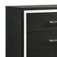 Coaster Lucia 6-Drawer Dresser in Black and Chrome, , large