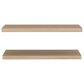 Hearth and Haven Ecco32" Floating Wall Shelf in Old Pine (Set of 2), , large