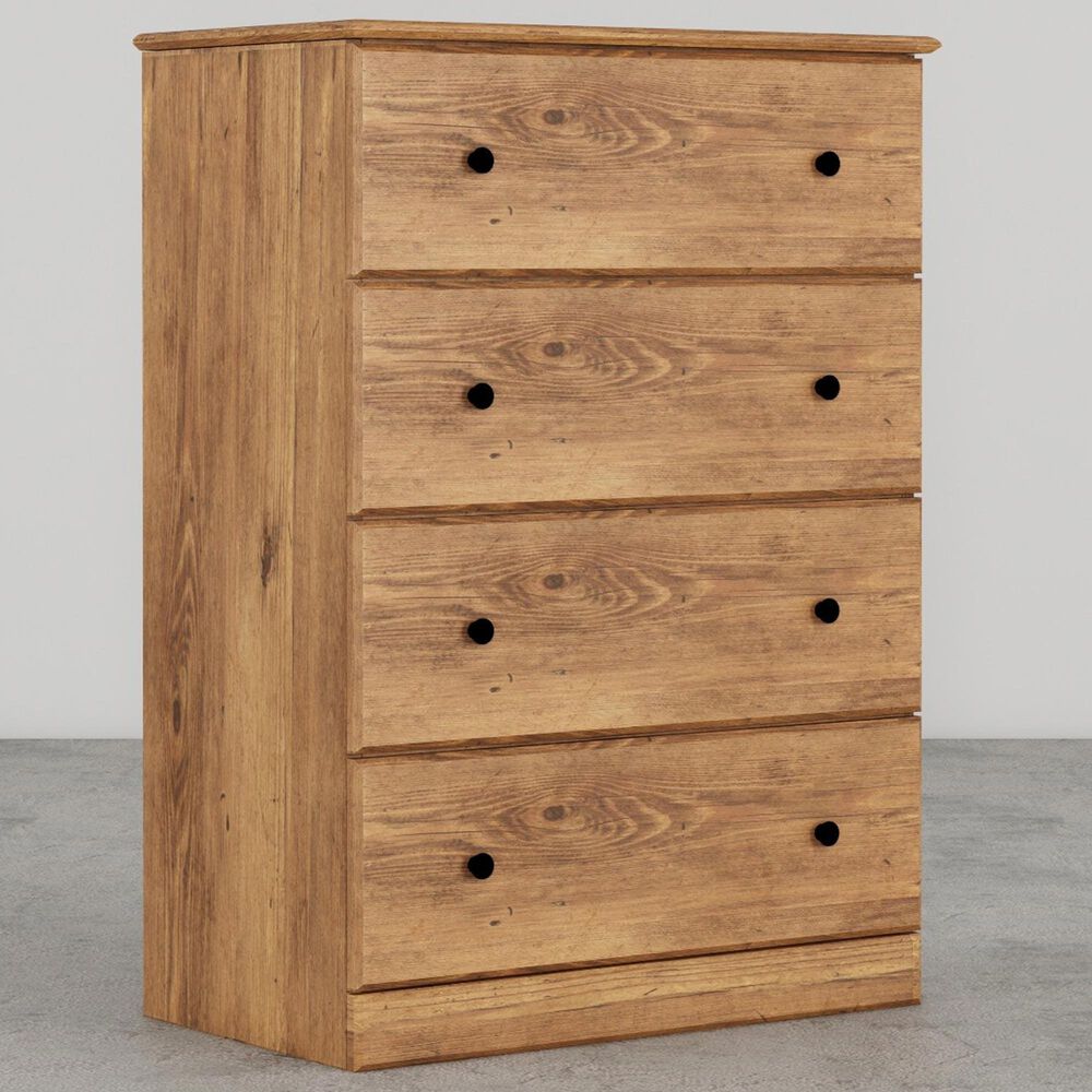 Lemoore Essentials 32" 4-Drawer Chest in Saratoga Pine, , large