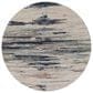 Surya Kavita 12" Round Medium Gray, Ink Blue, Deep Teal, Dark Brown, Dusty Pink, Beige and Brick Red Area Rug, , large