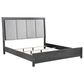 New Heritage Design Odessa 4-Piece Queen Bedroom Set in Charcoal and Silver, , large