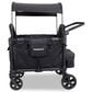 Wonderfold Elite Pro 2-Seater Stroller Wagon in Jet Black, , large