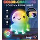 InnoVibe Color-Changing Squishy Frog RGB Touch Night Light, , large