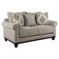 Michael Nicholas Designs Loveseat in Navarre Oyster Bisque, , large